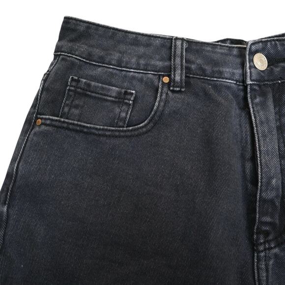 PACSUN Women's 28 Cuffed Denim Mom Short - Picture 3 of 10